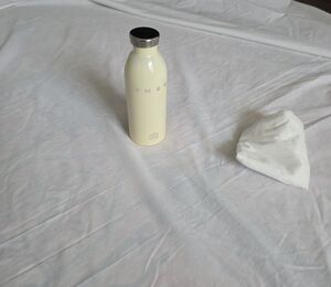 SMEG Cream Stainless Steel Insulated Bottle - 500ml